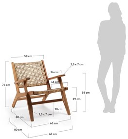 Kreslo Kave Home Grignoon