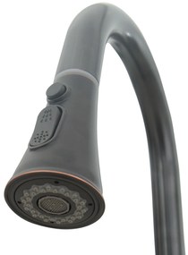 Rea Deco, vysoká drezová batéria h-430, čierna matná/retro, REA-B0182