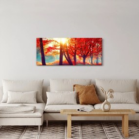 Obraz - Jesenná krajina (120x50 cm)