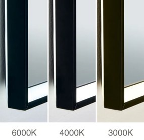 Orion 13-399 - LED Zrkadlo s podsvietením FRAME LED/48W/230V 60x45 cm IP44