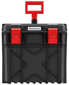 Kufor s kolieskami A, 51 cm, organizér, čierna