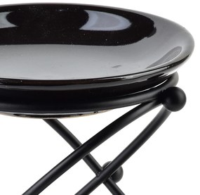 Aroma lampa Forge 11,5 cm černá