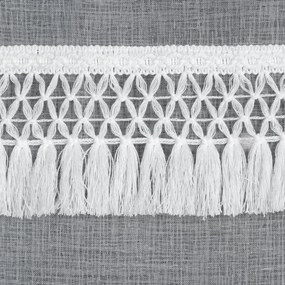 ZÁCLONA NA PÁSKE KIRA1 140X270 CM BIELA