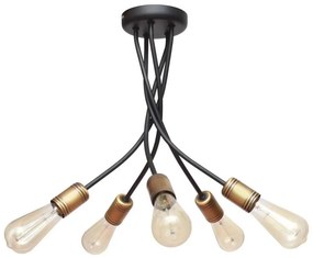 Helam Luster na tyči HARVARD 5xE27/15W/230V HE0695