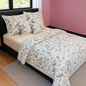 Kvalitex Bavlnené obliečky 5D 140x200 + 70x90 cm – Čerešňový kvet