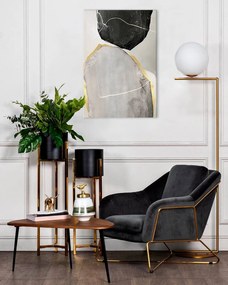 Obrazy na plátne - PREMIUM ART – Abstrakt Mlynské kamene 60x90 cm