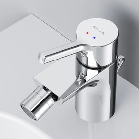 Bidetová batéria AM.PM X-Joy S FXB83100 jednopáková s odtokovým ventilom, chróm