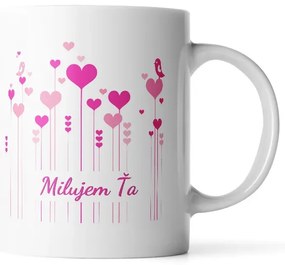 Sablio Hrnček Milujem ťa - 890 ml - XXL