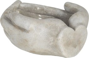 Kvetináč v dizajne zopätých rukách Jointes - 18 * 16 * 9 cm