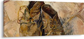 Obraz - Vincent van Gogh, Shoes, reprodukcia (120x50 cm)