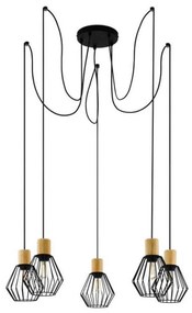 Eglo 43379 - Luster na lanku PALMORLA 5xE27/60W/230V pavúk EG43379