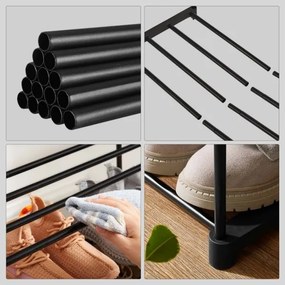 Botník ALVORO čierny