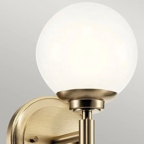 Kichler KL-BENNO1-CPZ - LED Kúpeľňové svietidlo BENNO 1xG9/3W/230V IP44 mosadz