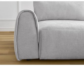 Svetlosivá rohová pohovka Aden – Bobochic Paris