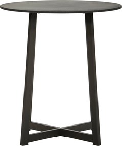 XXXLutz PRÍRUČNÝ STOLÍK, sivá, čierna Xora - Stolíky do obývačky - 008443017201