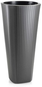 PLASTOVÝ KVETINÁČ MORA 39X81 CM ANTRACITOVÁ