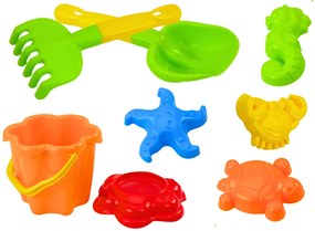 Lean Toys Súprava do piesku – 8 ks.