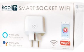 Programátor zásuviek 230V max. 16A 3680W SMART SOCKET Wi-Fi TUYA Kobi