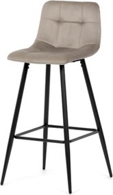 Barová stolička Autronic 43x101 cm hnedá látka AUB-X7015 CAP2