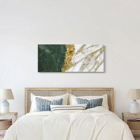 Obraz - Zelený mramor N⁰1 (120x50 cm)