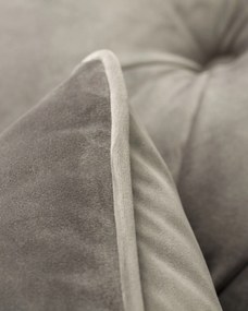 Fotel Chesterfield Classic Velvet Dark Grey 118x96x77cm