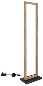 Globo 67287S - LED Stojacia lampa MANDERA LED/24W/230V hnedá/čierna