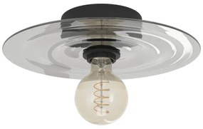 Eglo 44028 - Stropné svietidlo LINTMILL 1xE27/40W/230V šedá