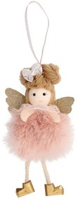 Závesná vianočná dekorácia PLYS anjelik 800509