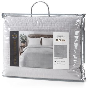 PREHOZ NA POSTEĽ TARA 170X210 CM STRIEBORNÝ