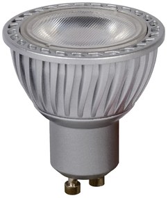 Lucide 49009/05/36 LED žiarovka - priemer 5 cm - LED stmievanie do teplej farby - GU10 - 1x5W 2200K / 3000K - Šedé