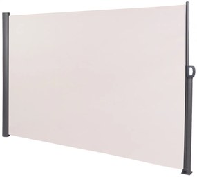Bočná markíza Lovington - 180 x 350 cm, hliník - Krémová