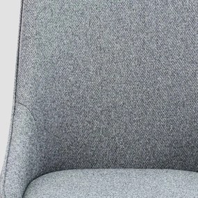 Jedálenská stolička SABOR tmavosivá 737893