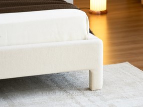 Manželská posteľ 180 cm Controladas 180 (krémová). Akcia -41%. Vlastná spoľahlivá doprava až k Vám domov. 1137381
