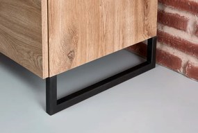 Úložná komoda so zásuvkami Detroit, doskový dub