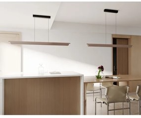 MAXLIGHT P0596 - LED Luster na lanku JO-JO LED/40W/230V mosadz