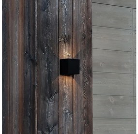 Ideal Lux - LED Vonkajšie nástenné svietidlo ATOM LED/12W/230V IP54 čierna