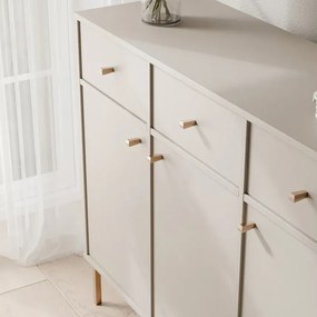 Moderná komoda RAY 125 cm béžová