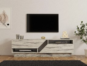 TV stolík/skrinka Kos (mramor frézia) . Vlastná spoľahlivá doprava až k Vám domov. 1102231