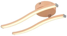 Globo 67178P - LED Prisadený luster TYLER LED/12W/230V 3000K oranžová