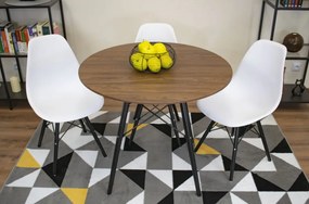 TRENDIE Jedálenský stôl EDDIE 90 cm jaseň