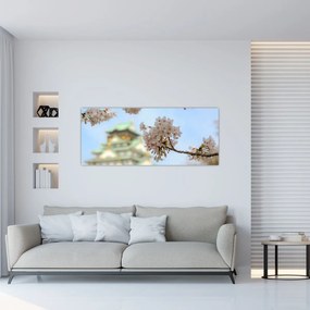 Obraz - Sakura (120x50 cm)