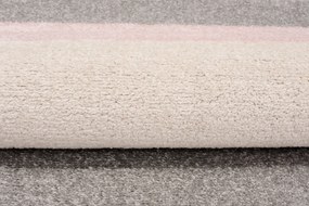 TA Koberec C947I BIELA/ŠEDÁ AZÚROVÁ Rozmer: 80x150 cm