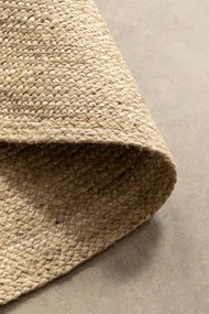 Koberec Hanse Home Jute Braided Rangpur naturálny / ivory