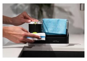 Čierna súprava na umývanie riadu Vialli Design