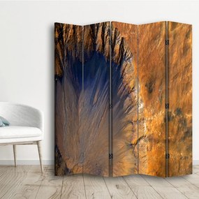 Gario Paraván Hrdzavá abstrakcia Rozmery: 180 x 170 cm, Prevedenie: Klasický paraván