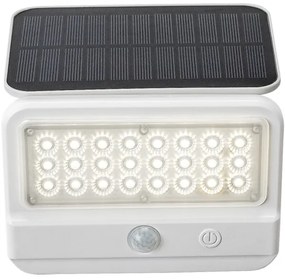 Rabalux 77090 - LED solárne nástenné svietidlo FLAXTON LED/7W/3,7V IP54 biele