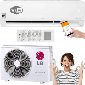 Klimatizácia Lg Standard 2 3,5kW WiFi Tichá Klimatizácia Do Domu Alebo Kancelárie
