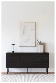 Čierna LED stolová lampa (výška 28,5 cm) Lyneham – House Nordic