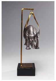 Dekorácie Kare Design Hanging Rhino, výška 43 cm