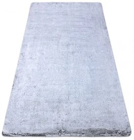 Koberec prateľný LAPIN Shaggy, protišmykový , sivá, slonová kosť Veľkosť: 120x160 cm